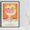Классическая абстрактная маска Paul Klee, современное украшение, акварельный выставочный постер, холст, настенная художественная картина