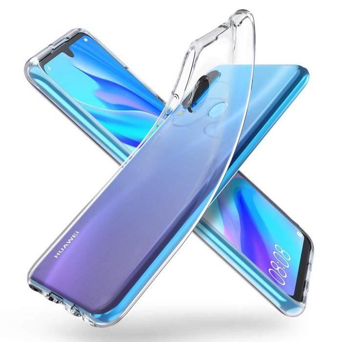 Чехол - Phonillico® - Huawei P30 LITE - Мягкий силикон - Ультратонкий - Прозрачный