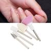 5pcs / Set Ceramic Metal Nail Drill Bits Manicure Pedicure Machine Rotary Burr Accessory