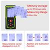 Shockproof Laser Distance Meter Electronic Ruler Laser Digital Tape Stable Multi-functional Laser Range Finder with 99 Data Storage 2 AAA Batteries