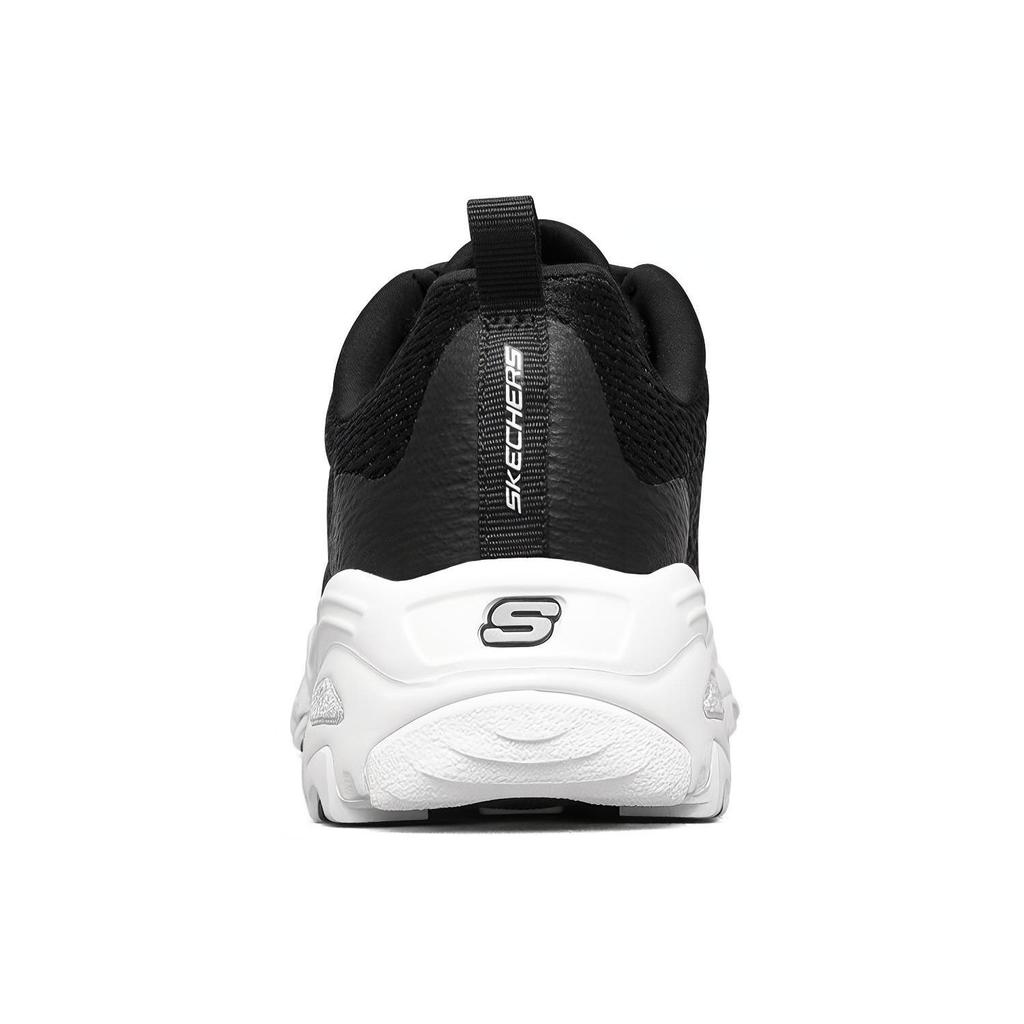 Skechers DLites 1.0 Сетчатые Удобные Модные Амортизирующие Дышащие Низкие Повседневные Кроссовки Женские Черные 66666196-BKW