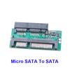 Адаптер Micro SATA 9+7PIN Female на SATA 7+15PIN Male для SSD/HDD 1.8 дюйма на 2.5 дюйма, параллельный на последовательный порт жесткого диска