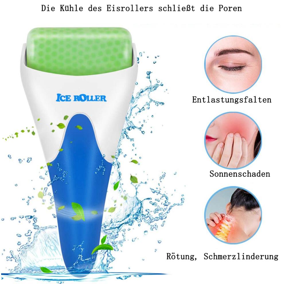Silicone Ice Roller For Face, Standard Size, High Strength & Environmentally Friendly Material, Minor Injury Treatment & Healthy Looking Skin
