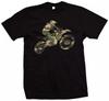 Motocross T Shirt Camo Dirt Bike