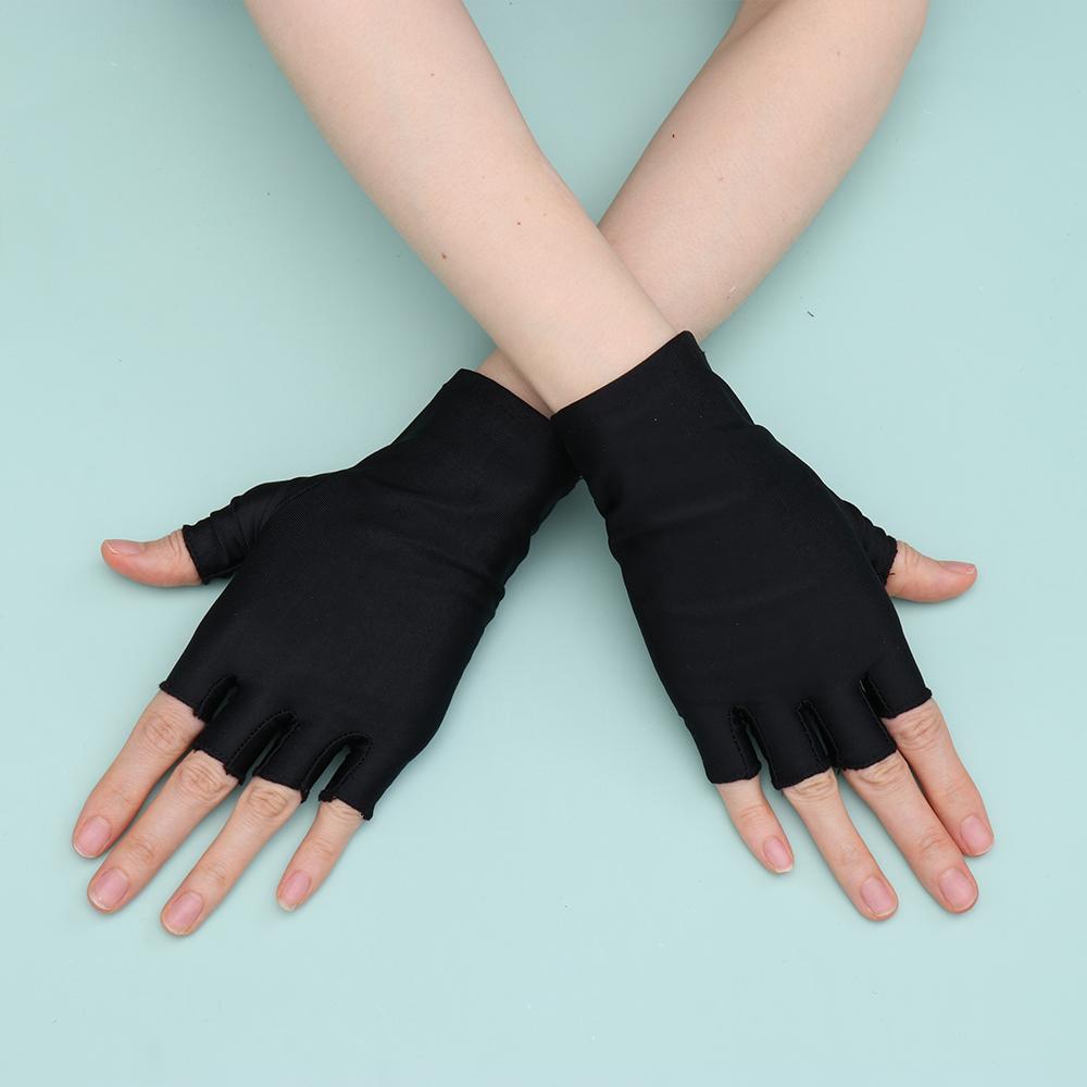 Tight Short Breathable Half Finger Gloves Summer Mittens Sun Protection Sports/Driving/Biking