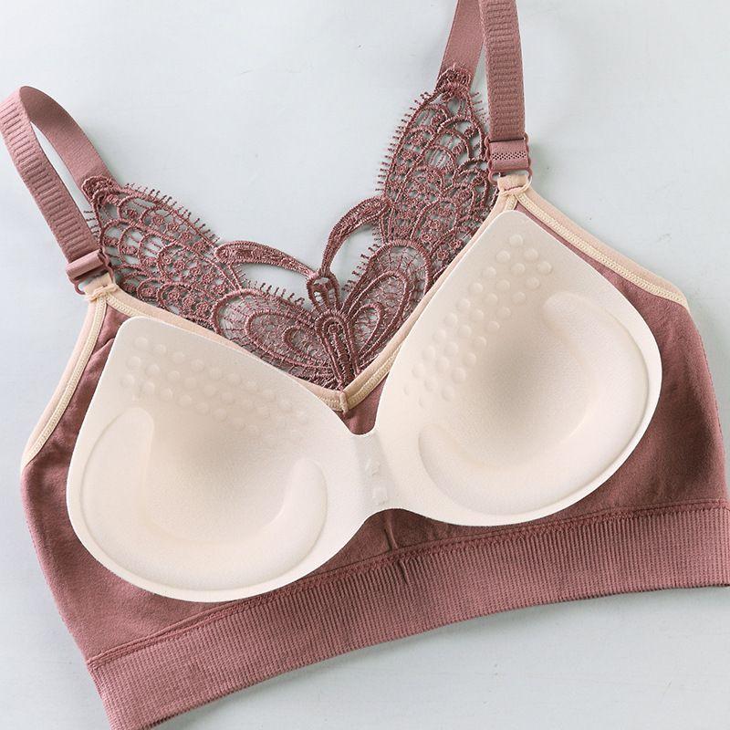 Бюстгальтер с бабочкой на спине большого размера, женское нижнее белье, бесшовное нижнее белье без шрамов и стальных колец, удобное и ноское