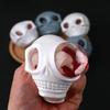 Вылезающий глаз Череп Игрушка-сквиши Червь внутри Снятие тревоги и стресса Череп Щипок Сенсорная игрушка Подростки Взрослые Мягкий ТПР Успокаивающий Череп Игрушка-непоседа