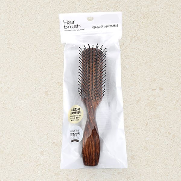 Мини деревянная квадратная щетка