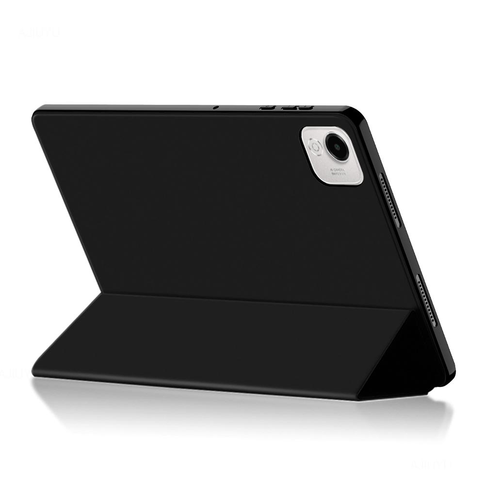 Чехол для Honor Pad X9 Pro из ПУ кожи с задней крышкой из ТПУ, тройная подставка, чехол для планшета