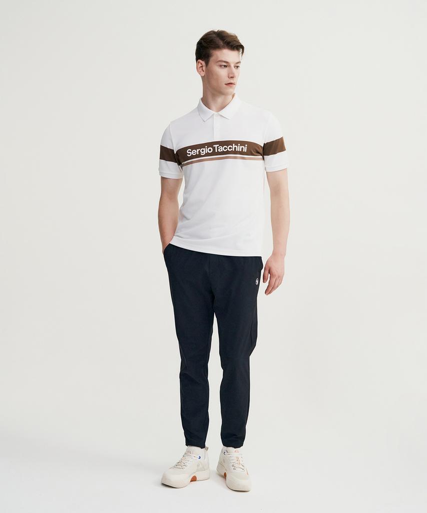 Мужская футболка-поло с коротким рукавом SERGIO TACCHINI M Goat Damarindo
