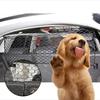 Pet Car Dog Barrier Seat Net Organizer Universal Stretchy Auto Backseat Storage Dog Protection Net Car Isolation Barrier Pet