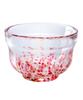 Yamakiikai CRYSTAL Matcha Red and Bowl, White, MC-530