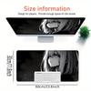 1pc Large Gaming Mouse Pad, UV Reactive Non-Slip Desk Mat, Washable PolyesterMysterious, Monochrome, IntenseComputer Pad with Vibrant Game M