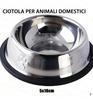 Water Bowl for Dogs and Cats, Stainless Steel Elevated Pet Feeder with Vintage-Style Metal Stand, for Dogs and Cats