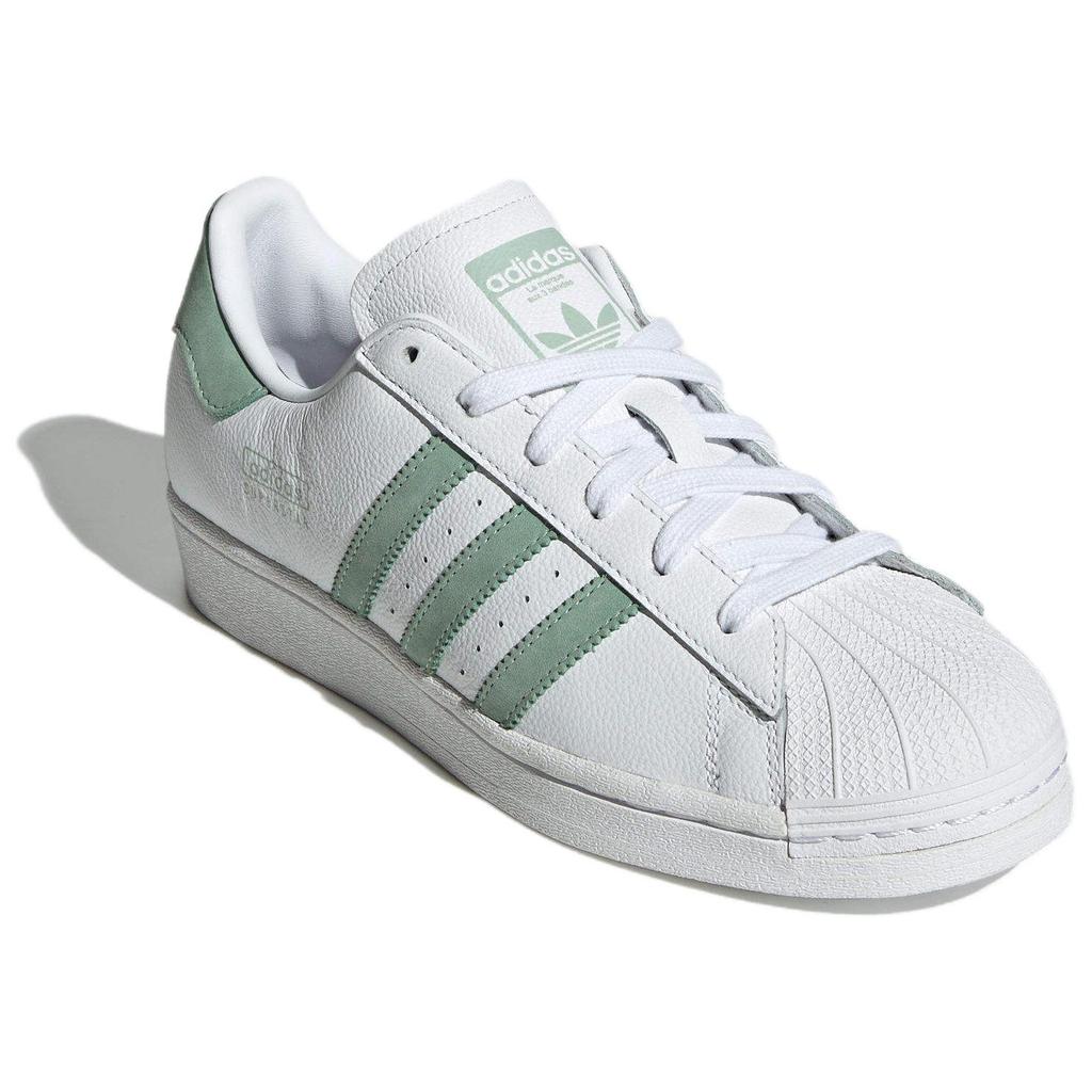 Adidas Superstar White Hazy Green Women Sneakers Cloud-White IG4541