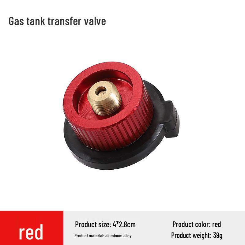 Уличный газовый баллонный переходник с самоблокирующимся разделенным типом