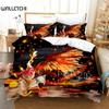 3D-принт Fairy Tail Anime Постельное белье Пододеяльник Постельный комплект Одеяло Наволочка Одеяло King Queen Size Постельное белье для мальчиков и взрослых