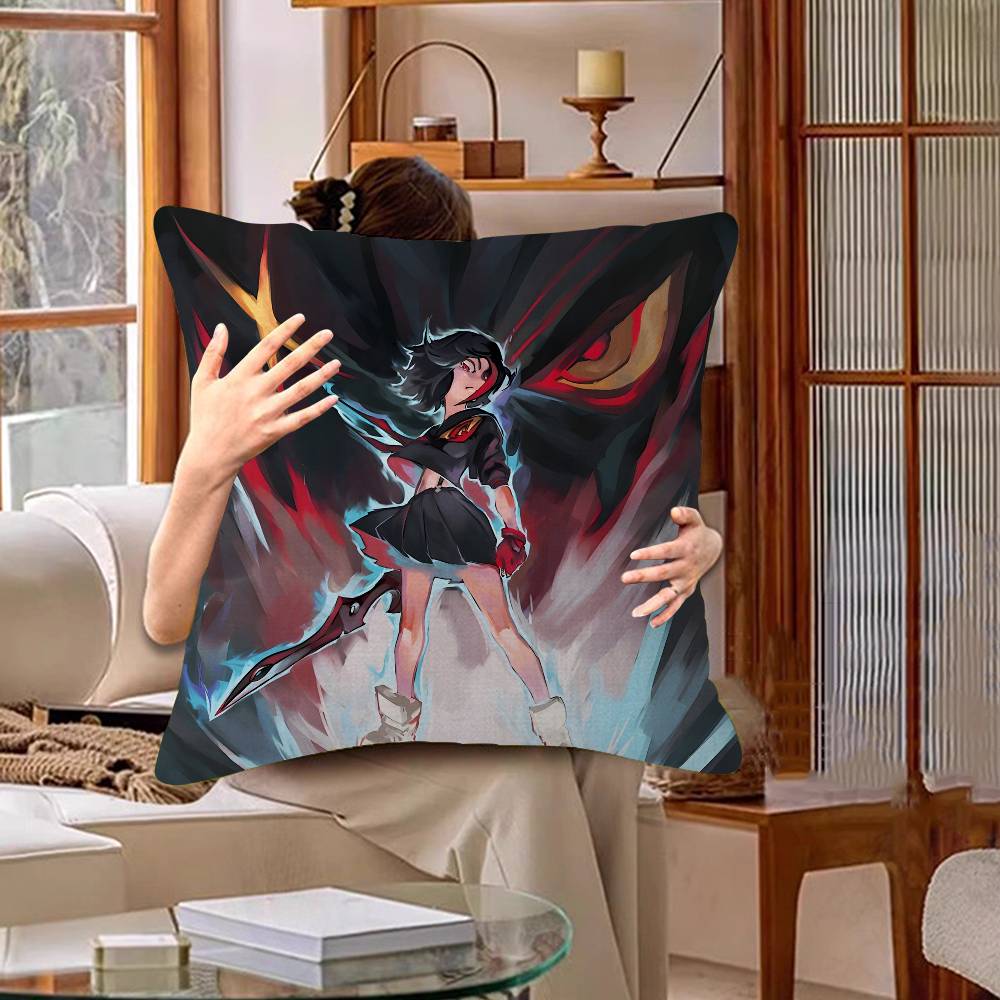1 шт. крутая аниме K-KILL La KILL винтажная наволочка дюймы деревенский декор домашняя декоративная подушка для дивана