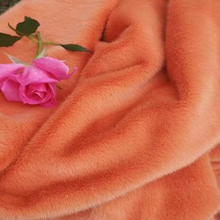 Однотонная длинноворсовая плюшевая ткань по метрам для одежды, одеял, пальто, шитья, высококачественная имитация кроличьего меха рекс, мягкая шелковистая