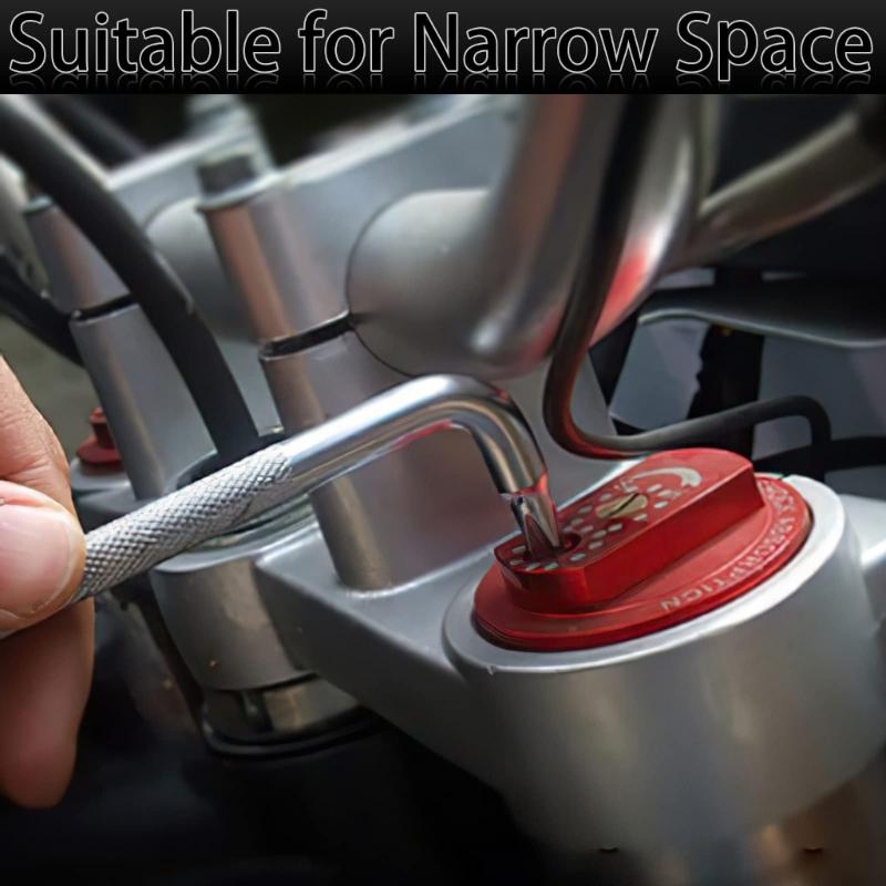 5Pcs Mini Stubby Screwdrivers with ZType Offset Screwdrivers Slotted Cross Double Head Mini Sewing Machine Screwdrivers