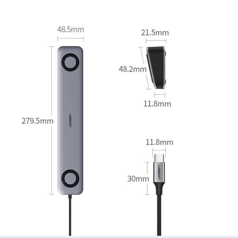 Ugreen Док-станция USB-C 11-в-1