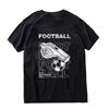 Coolmind YC003 Superior Exclusive Football Whistle Printed Cotton Unisex T-shirt Big Size T Shirt Crewneck Loose Men Tshirt Tee