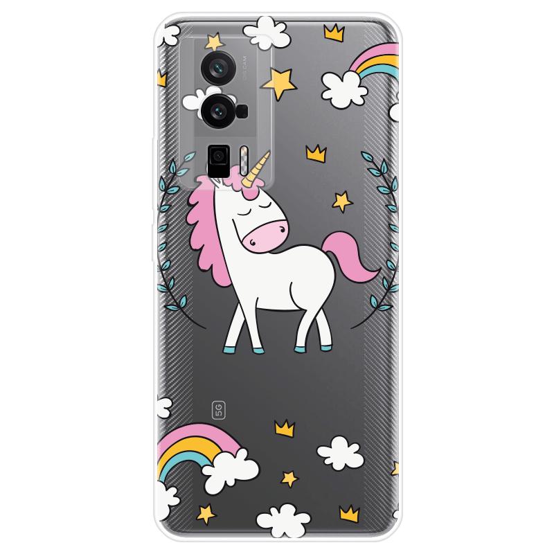 Для Xiaomi Poco F5 F 5 Pro чехол Мягкая силиконовая задняя крышка чехол для телефона с рисунком