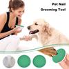 Dog Nail File Kit for Stress-Free Grooming Ergonomic Design Replaceable Matte Paper Pet Nail Trimmer for Cats Dogs