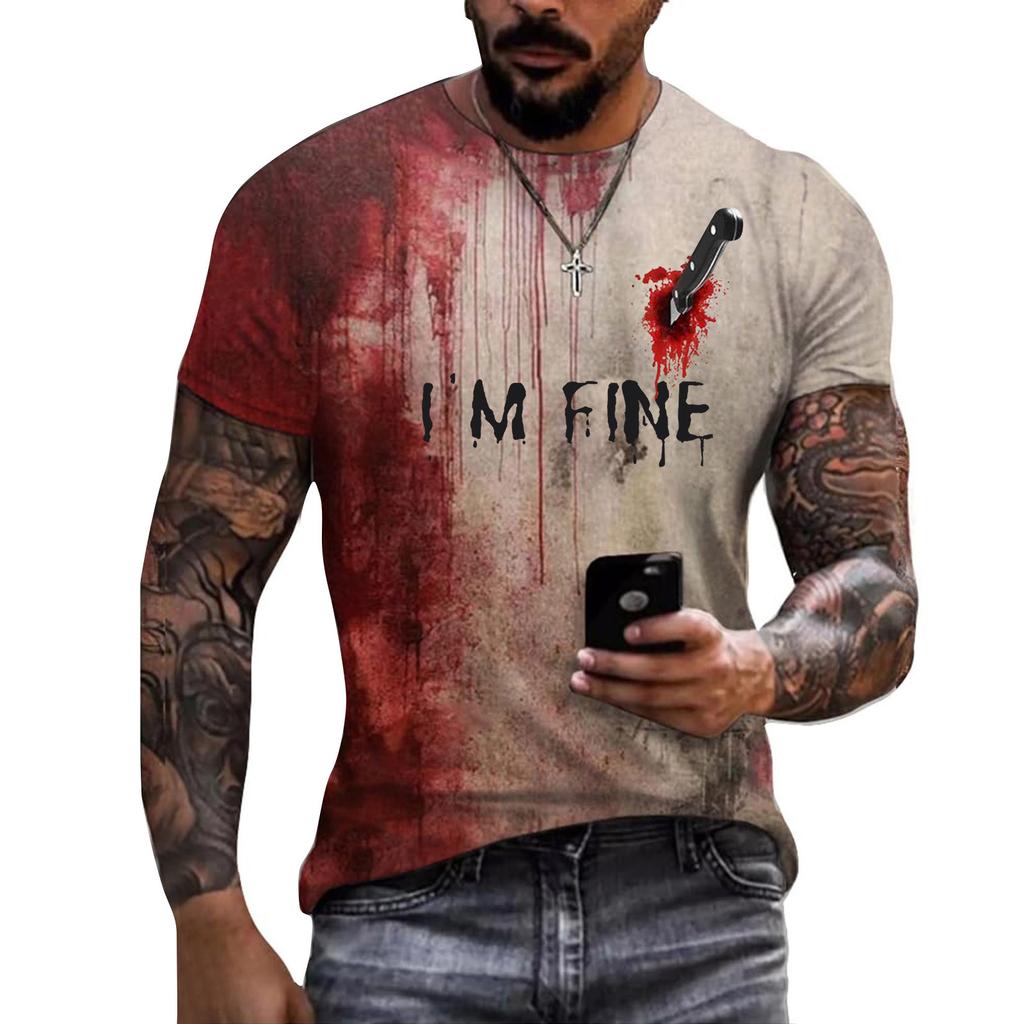 Унисекс Летняя футболка с принтом Унисекс Свободный повседневный топ с короткими рукавами