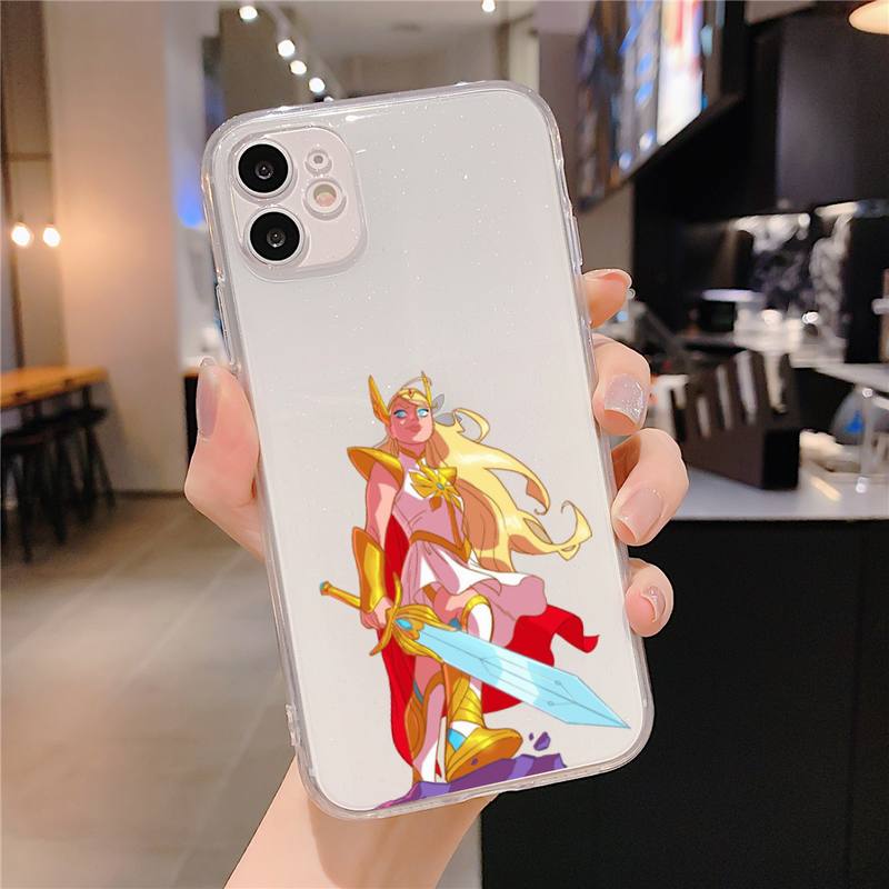 Чехол для телефона «Ши-Ра и принцессы силы» для iPhone 13 X XS MAX 6 6s 7 7plus 8 8Plus 5 5S SE 2020 XR 11 12pro max Clear