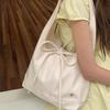 2024 Женская универсальная повседневная сумка через плечо - французский бант, большая вместимость, маленькая сумка Niche Commuter