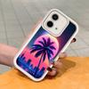 For Huawei P50 Pro P40 Lite Honor 8X 9X X9 Tecno Spark Go Infinix Smart 8 Vivo V29 V30 Y02 Y16 Cartoon Coconut Tree Full Lens Protect Soft Phone Case