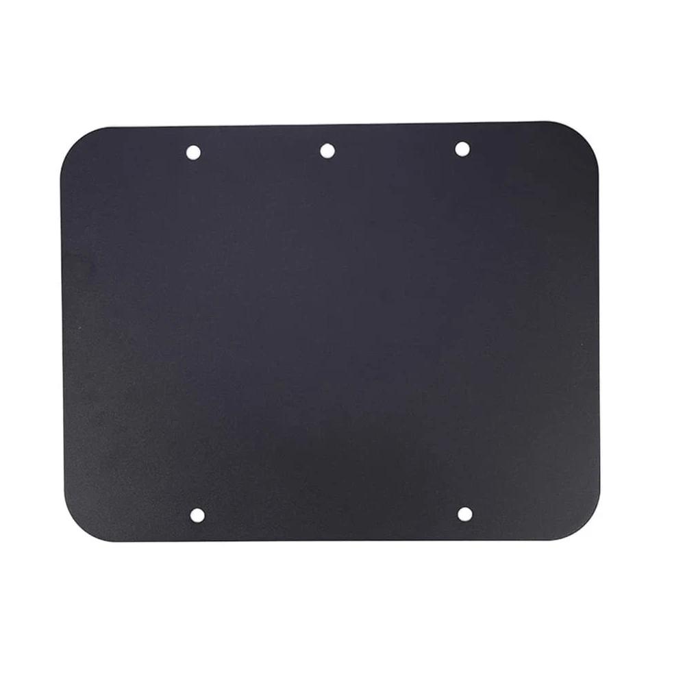 Black Car Tailgate Spare Tire Carrier Delete Filler Plate Cover For Jeep Wrangler JK 2007-2017