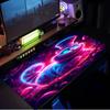 Che-shire Cat Smile Mouse Pad, Rubber Base, Mouse Pad for Gamers and Office Use, Gaming Desk , Easy To Clean Mat Christmas fan gifts