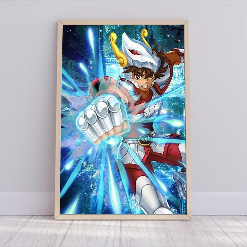 Saint Seiya Anime Poster Home Decoration Posters for Wall Decoration Painting on Canvas Decorative Paintings Room Decor Art the