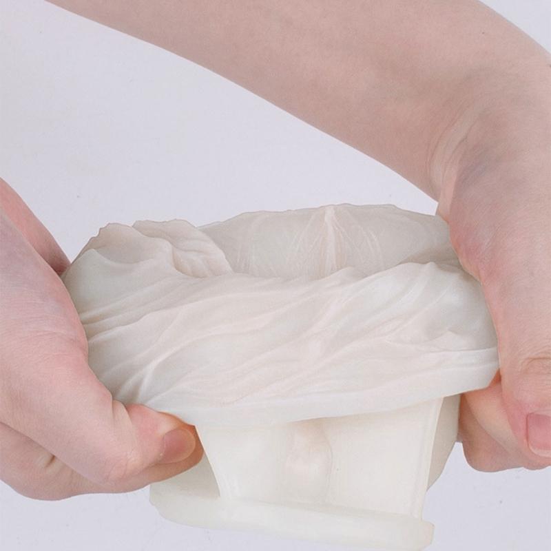 Креативная силиконовая форма для рождественской елки для изготовления праздничных свечей и мыла ручной работы и фестивального домашнего творчества