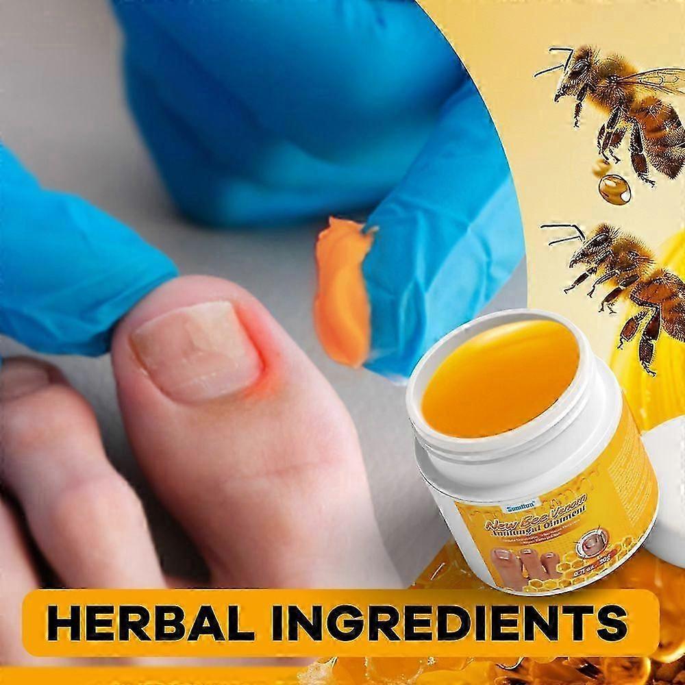 Bee Venom Antifungal OintmentBee Venom Nail Repair ointment, Bee Venom Nail Repair cream,Repair Damaged Nails