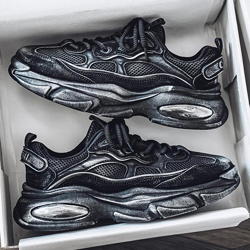 Модные мужские кроссовки CYYTL Повседневная обувь для улицы, для пешего туризма, дышащие, теннисные, модные, спортивные, для бега, роскошные лоферы на платформе, дизайнерские, летние