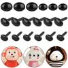 Plastic 4X5MM/5X7MM Plush Doll Eyes Stuffed Doll Eyes Safety Oval Nose Animals Noses Accessories