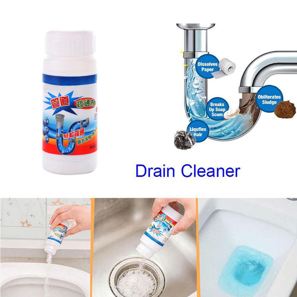 Kitchen Sewer Pipes Deodorant 110g Strong Pipeline Dredge Agent Toilet Cleaning Powder