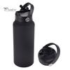 1000ml Stainless Steel Water Bottle with Straw BPA-Free Leak-Proof Insulated 24 Hours Cold 12 Hours Hot Sport Bottle