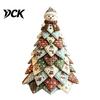 Tabletop Christmas Tree Craft Kit DIY Quilted Kit, 3D Fabric Patchwork Set for Sewing Projects Beginners Beginners, Handmade Holiday Decor with