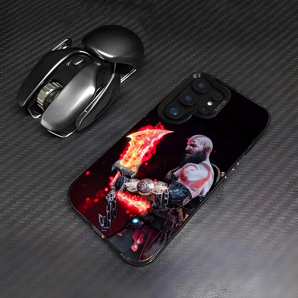 Чехол для телефона игры G-God Of Wars для Samsung S26 S25 Plus S20 S20 Plus S22 Ultra S23 FE S21 Plus S21 Ultra Цветная крышка