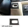 For BMW 3 Series E90 E92 E93 2005-2012 Soft Carbon Fiber Car Center Console Gearshift Panel Cover Trim Sticker Car Accessories
