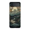 Чехол для телефона Samsung Galaxy Z Flip 6 5 4 Прозрачный для Samsung Z Flip 3 Жесткий ПК Складной Корпус Горный Лес Capas