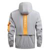 Hooded Jacket for Men Jacket Men's Windbreakers Zipper Coats Spring Autumn Slim Cargo Jackets Male Casual Sportswear