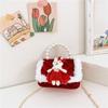 Eyecatching Kids Crossbody Bag Bright Red Pearl Princess Bag With Durable Features Antitheft