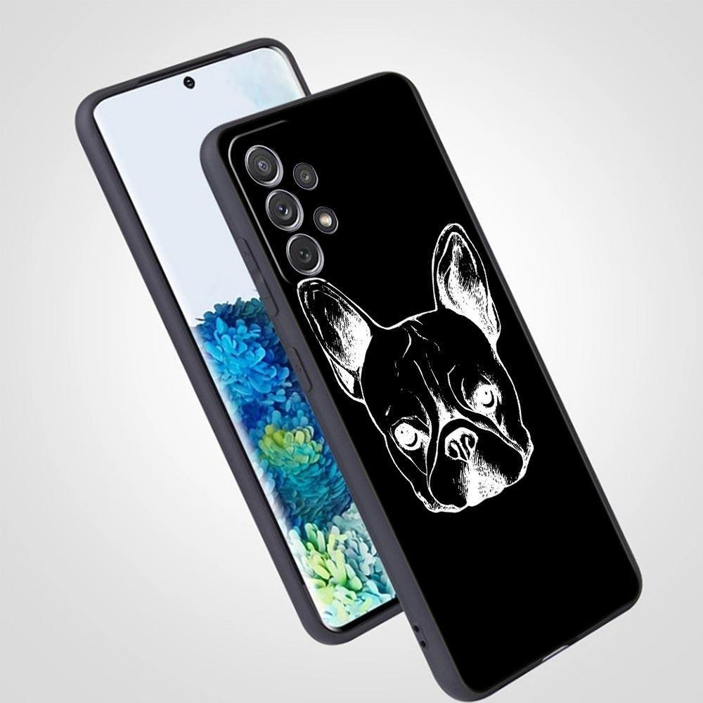 Чехол для телефона с французским бульдогом для Samsung Galaxy A13 A51 A71 A41 A31 A21S A11 A01 A03S A12 A32 A52 A22 A23 A33 A53 A73 5G, мягкий чехол