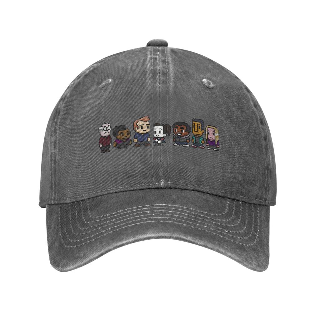 Community TV Show Baseball Cap Vintage Distressed Washed Snapback Cap Men Women Outdoor Workouts Unstructured Soft Caps Hat