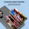 Функция NFC DIY Проекция экрана AI Чехол для телефона для Samsung Galaxy S25 S24 S23 Ultra DIY Чехлы Чернильный экран Чехол для телефона Мультяшный Девочка Мальчик Без батареи